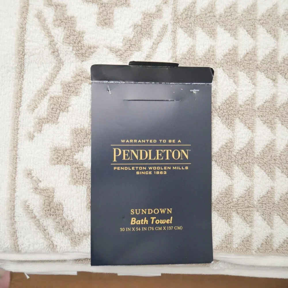 Pendleton 6 PC Sundown Towel Set 2 Bath 2 Hand 2 Fingertip Aztec Southwestern